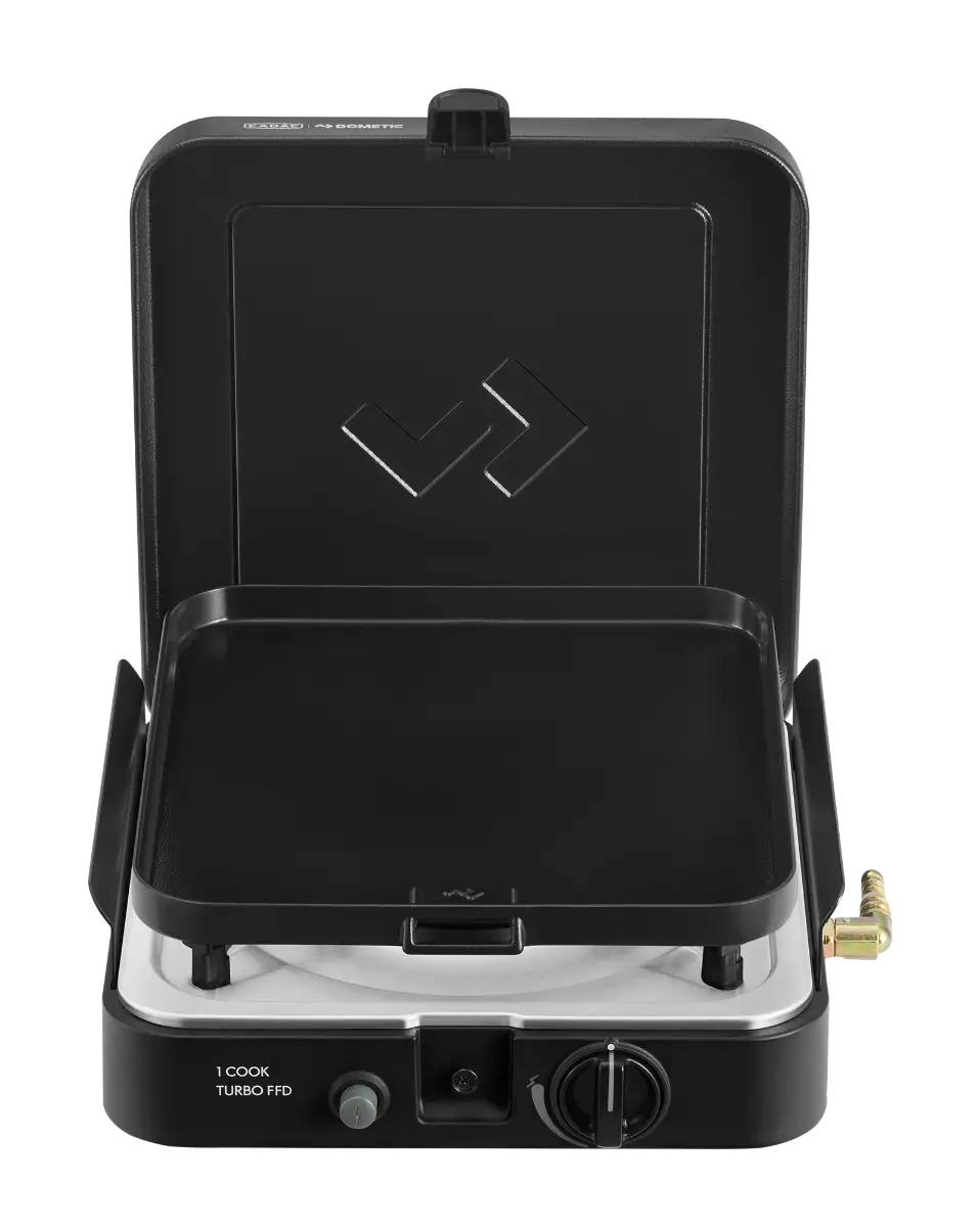 Cadac plinski kuhalnik 1 Cook Turbo FFD Flat Grill plate