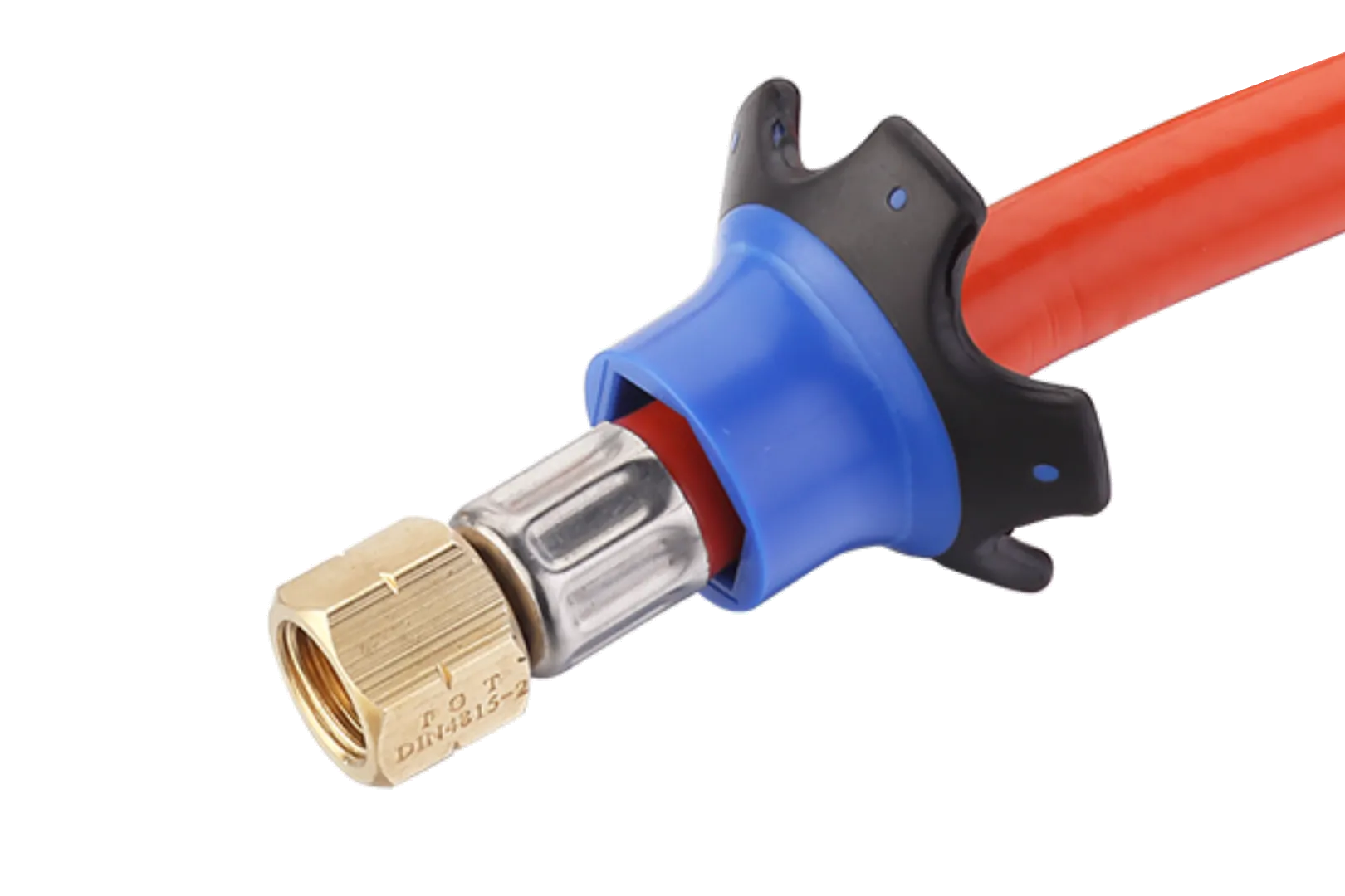 Plinski regulator CADAC za navojne plinske kartuše EN417, s cevjo dolžine 0,85 m