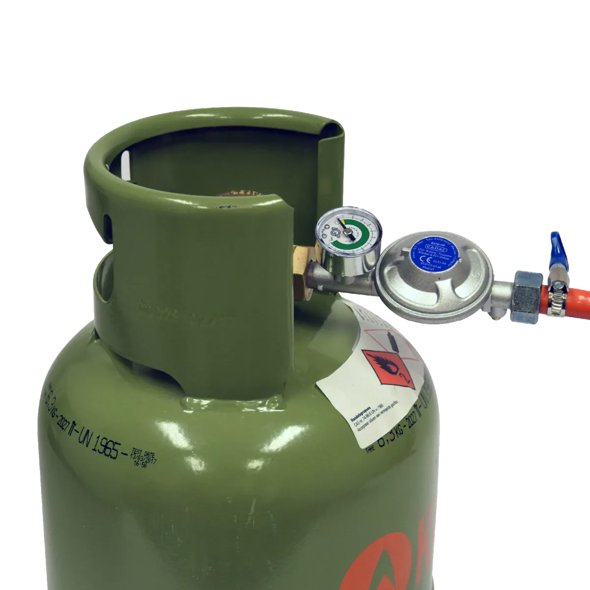 Plinski regulator CADAC Univerzalni z manometrom 30mBar