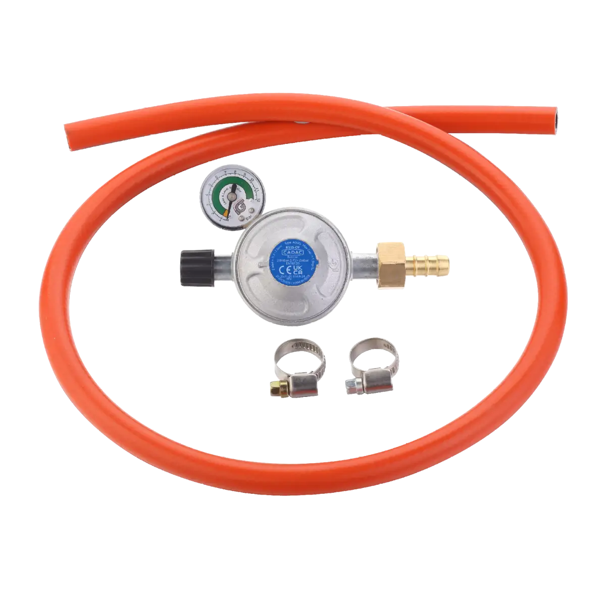 Plinski regulator CADAC CG z manometrom 30mbar 0,85m