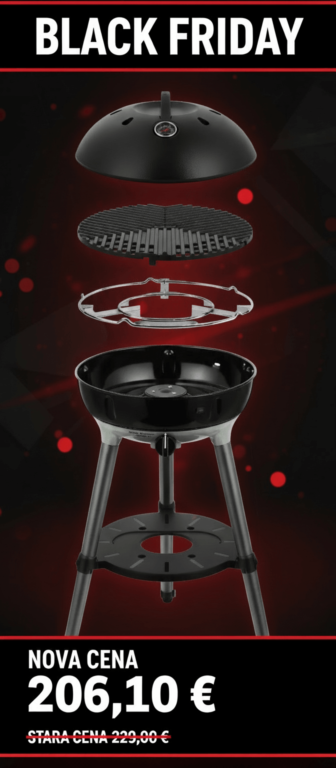 Cadac plinski žar Carri Chef 40 BBQ 30mbar