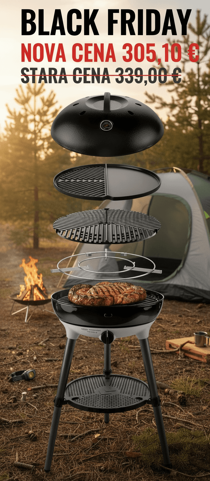 Cadac plinski žar Carri Chef 50 BBQ/Grill2Braai 30mbar