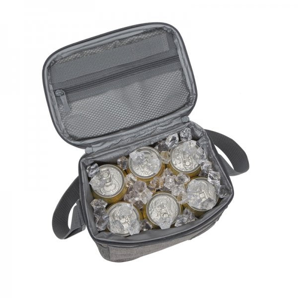 RIVACASE 5706 hladilna torba 5,5L za 6 x 0,5l pločevink - siva
