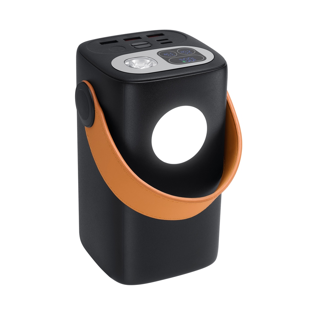 RIVACASE VA1086 Turbo QC / 3.0 PD prenosna baterija powerbank 60000 mAh 100W - kamp baterija z dvema LED svetilkama
