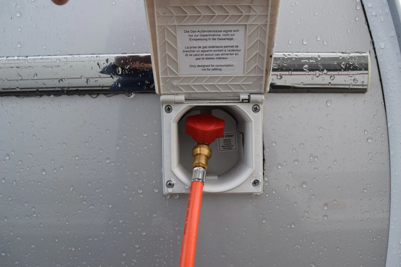 Cadac plinska cev 500 cm s hitrim sproščanjem