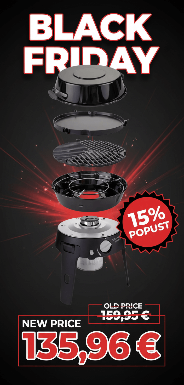 Cadac plinski žar Safari Chef 30 HP Deluxe 30mbar