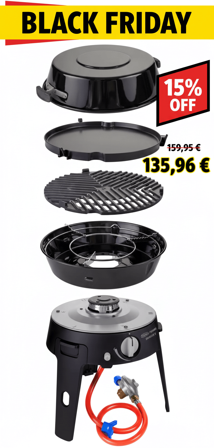 Cadac plinski žar Safari Chef 30 LP Deluxe 30mbar