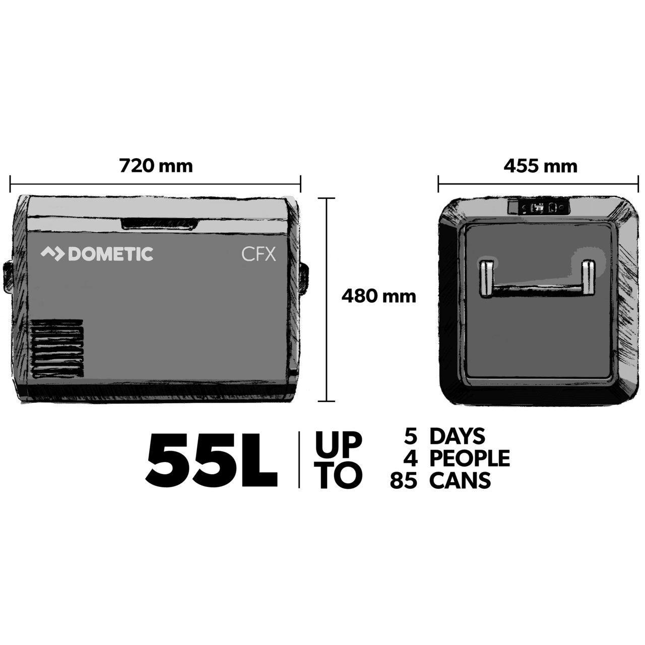 DOMETIC CFX3 55